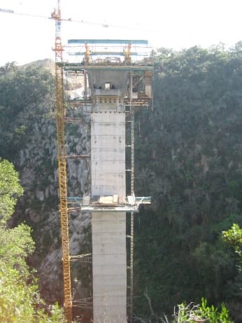 Viaducto Cimarrón — superestructura del tablero — foto 1