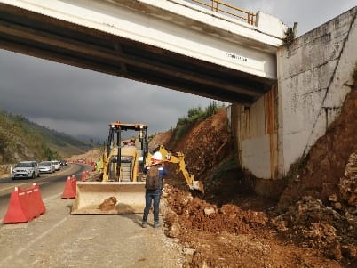 Autopista Tuxtla Gutiérrez–San Cristóbal de las Casas — Gateo para ampliación a 3 carriles